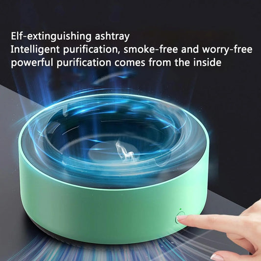Air Purifier Ashtray 2 in 1 electric with Intelligent