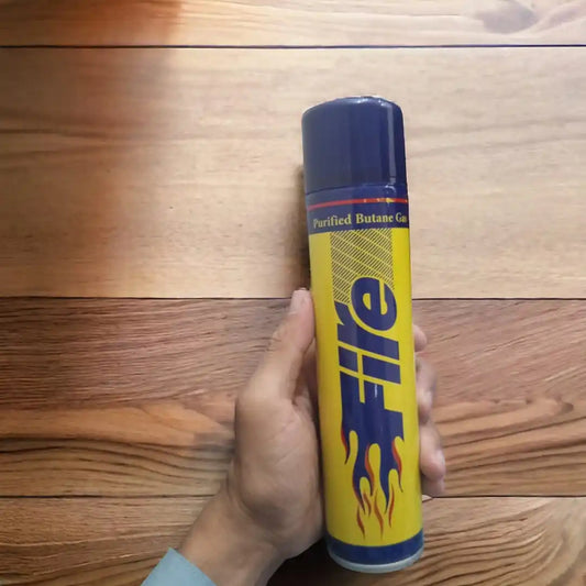 Gas lighter refill canister 300ml capacity