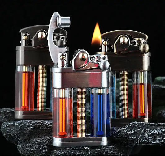 Multi-Color ZORRO Transparent Oil Lighter