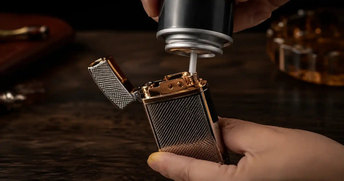 How to refill a butane lighter – LuxuryLighters.pk