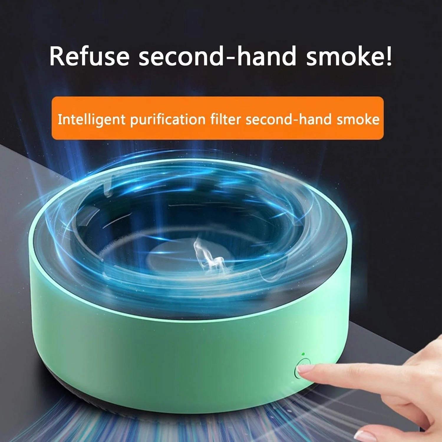 Air Purifier Ashtray 2 in 1 electric from smoke