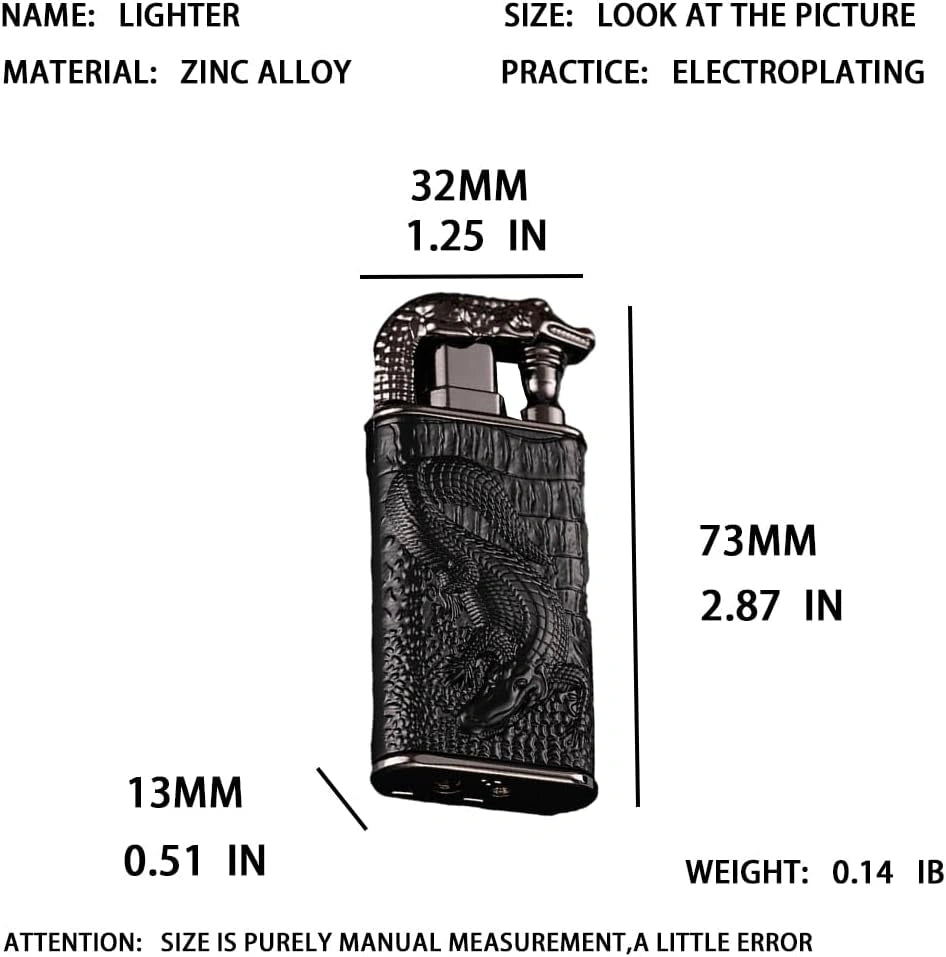 Black Crocodile Lighter