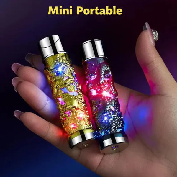 Dragon Design Red Flame Lighter