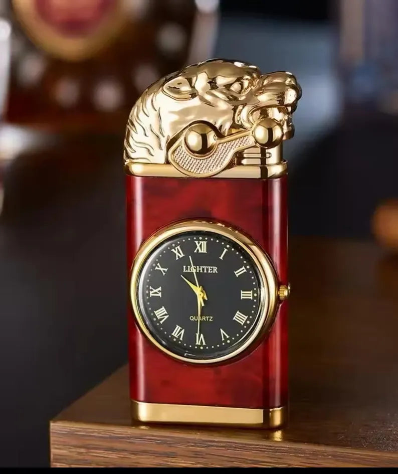 Dragon Watch Lighter with Dual Flame