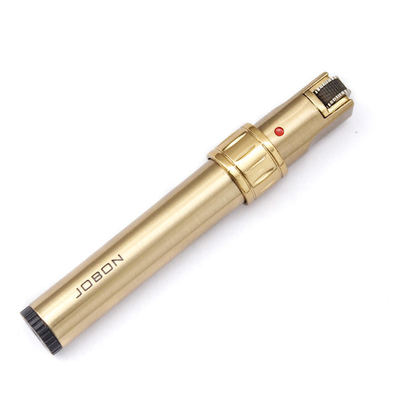 Jobon Round Slim Lighter in golden color