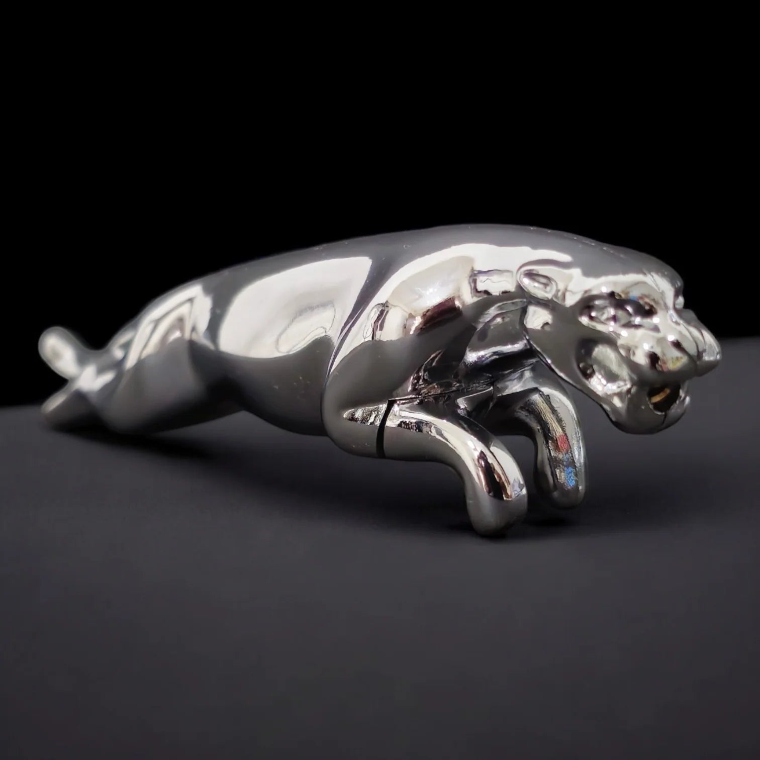 Panther lighter on a black background