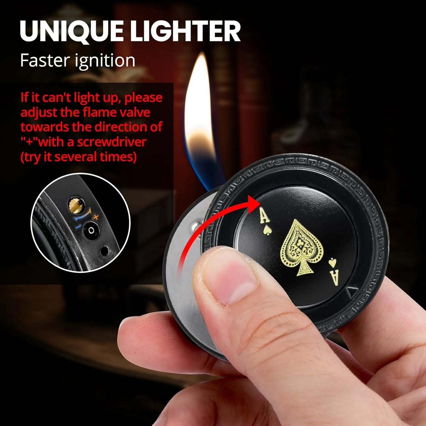 Mind Relaxing Ace Lighter