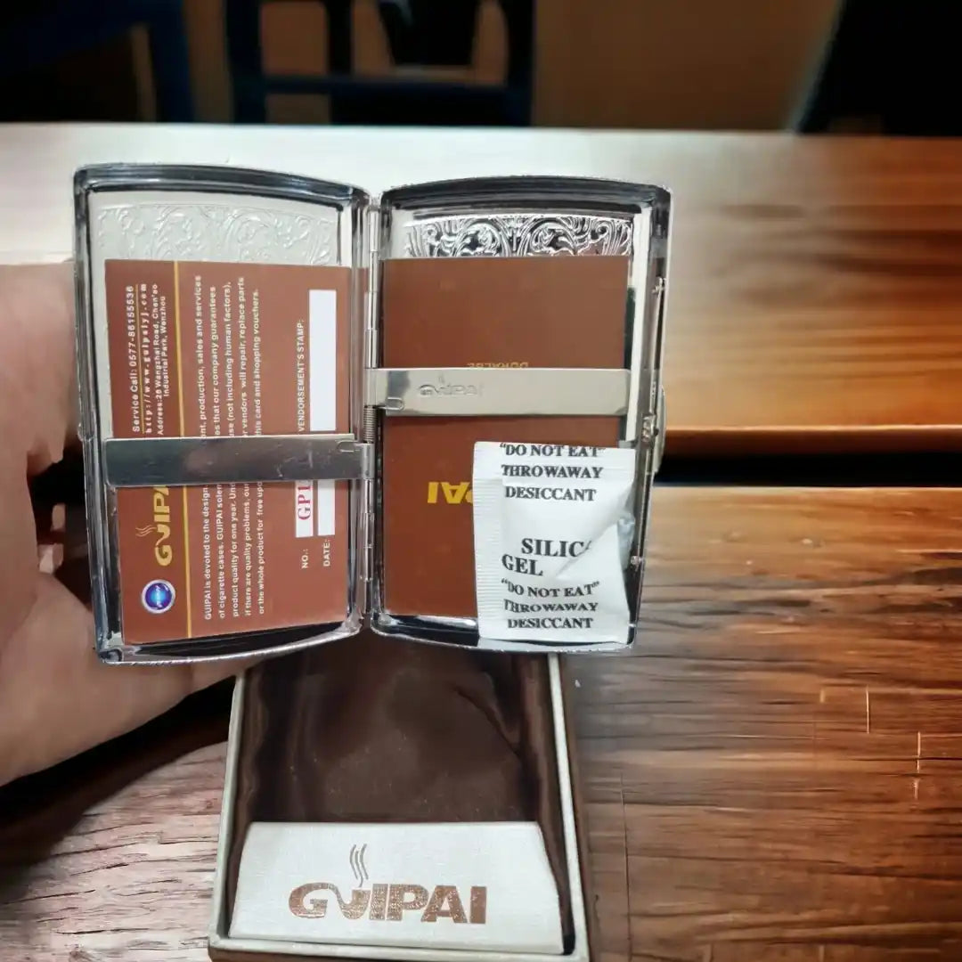 Silver Cigarettre Case