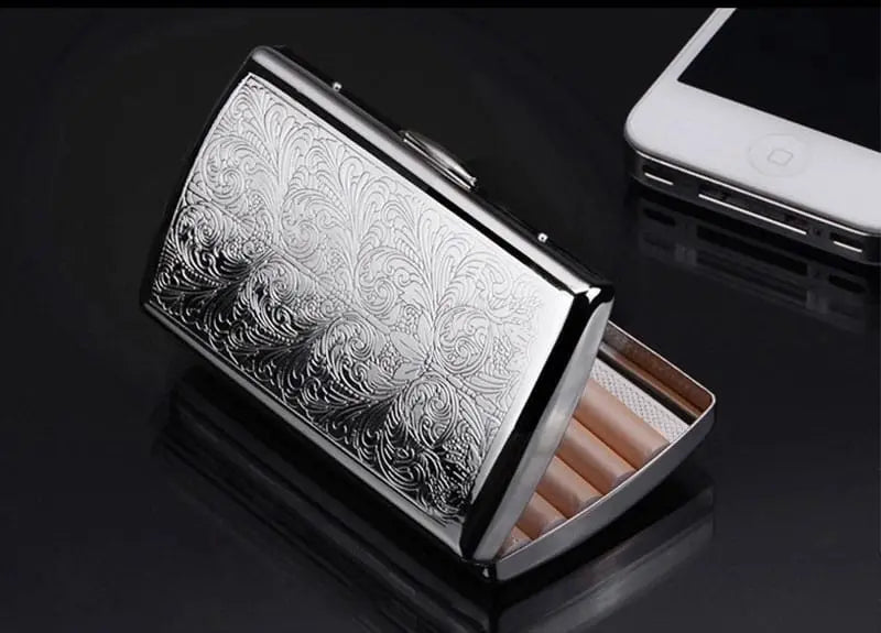 Silver Cigarettre Case