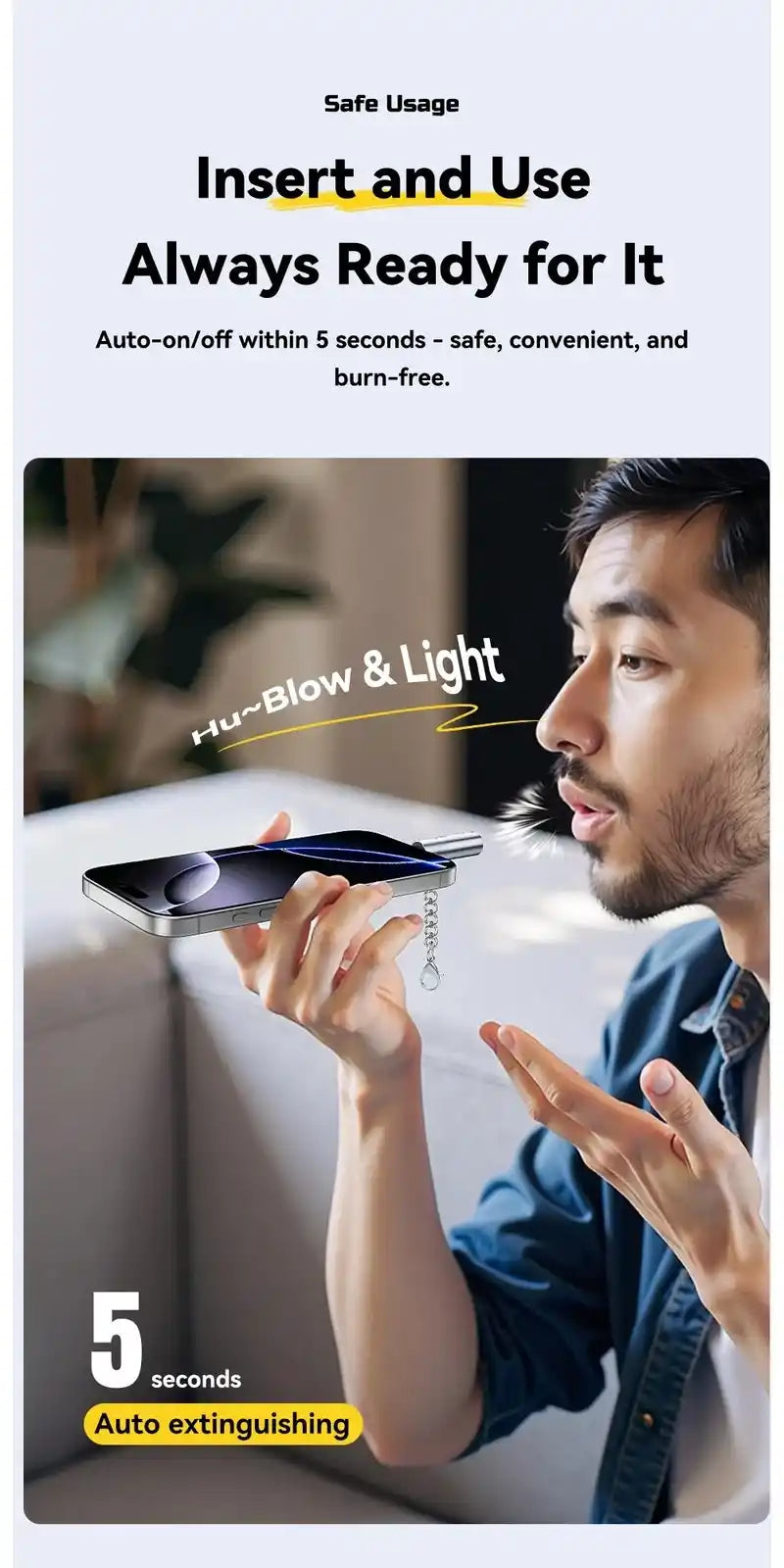 Type-C Mini Lighter