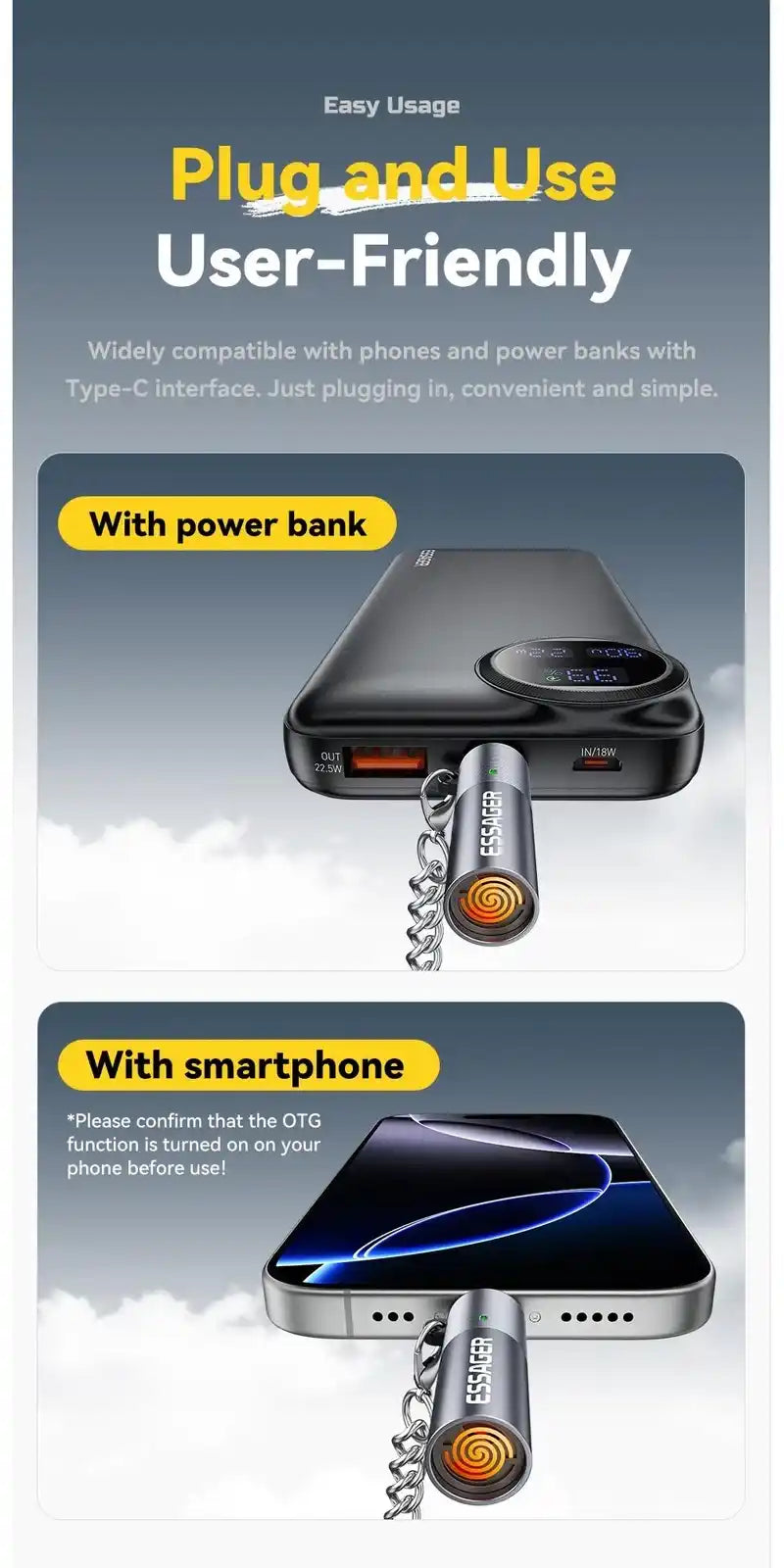 Type-C Mini Lighter