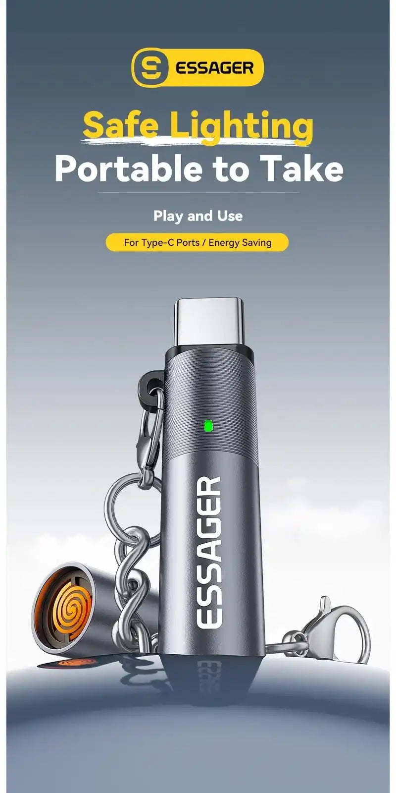 Type-C Mini Lighter