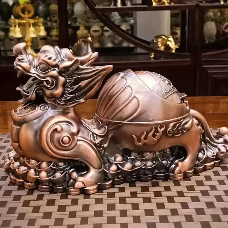 feng shui ashtray as decorative model