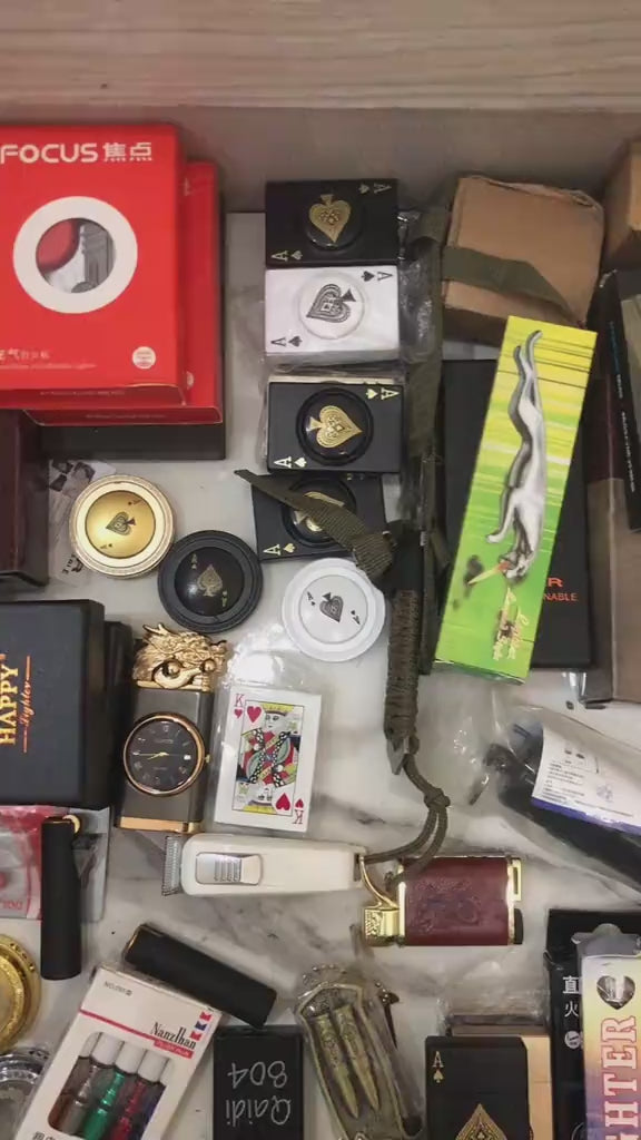 Video for the Poker ace lighter