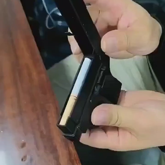 2 in 1 Gun Lighter with Cigarette Case
