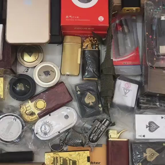 Vidoes of Dual Flame Golden Lighter