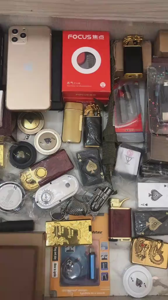 Vidoes of Dual Flame Golden Lighter