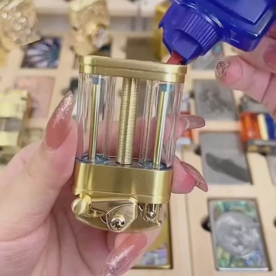 ZORRO Multi-Color Transparent Oil Lighter