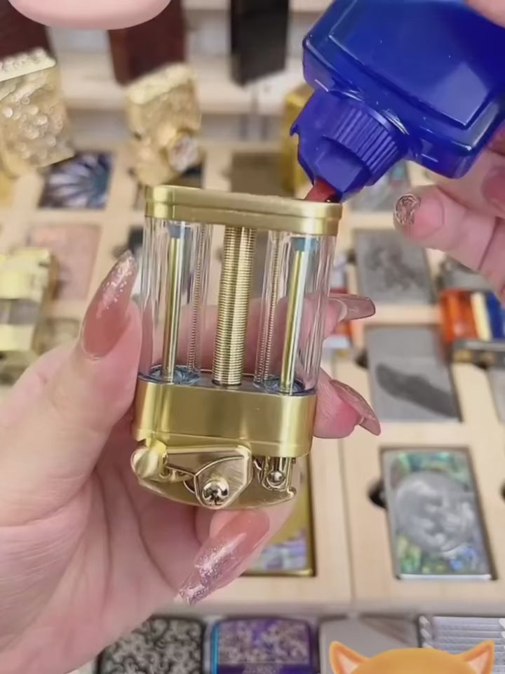 ZORRO Multi-Color Transparent Oil Lighter