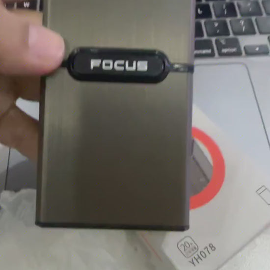 Vidoe of Focus YH078 Cigarette Case