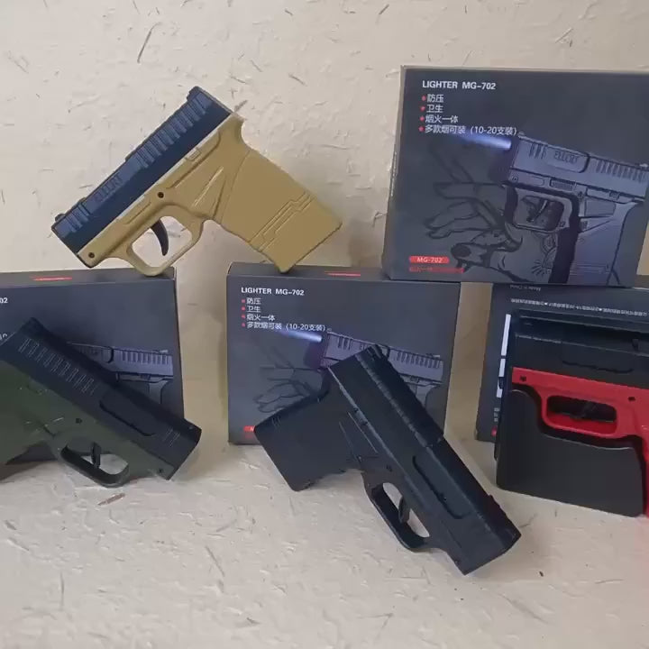 Gun Shape Lighters Video