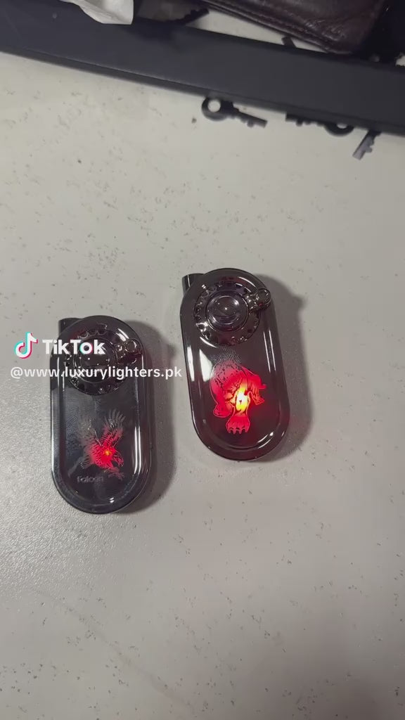 Video for the fidget spinner lighter