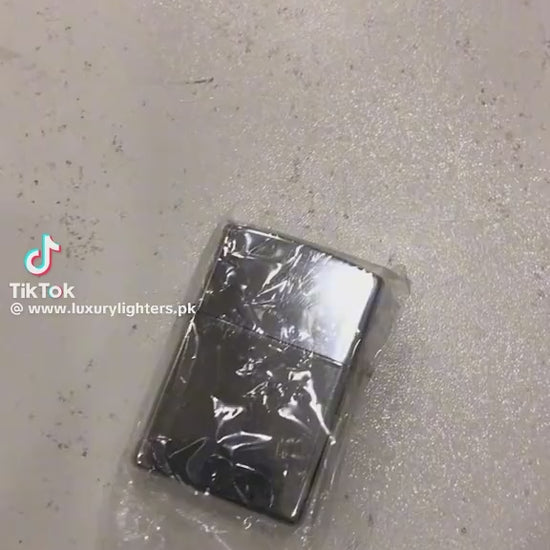 Silver Zippo Vidoe use