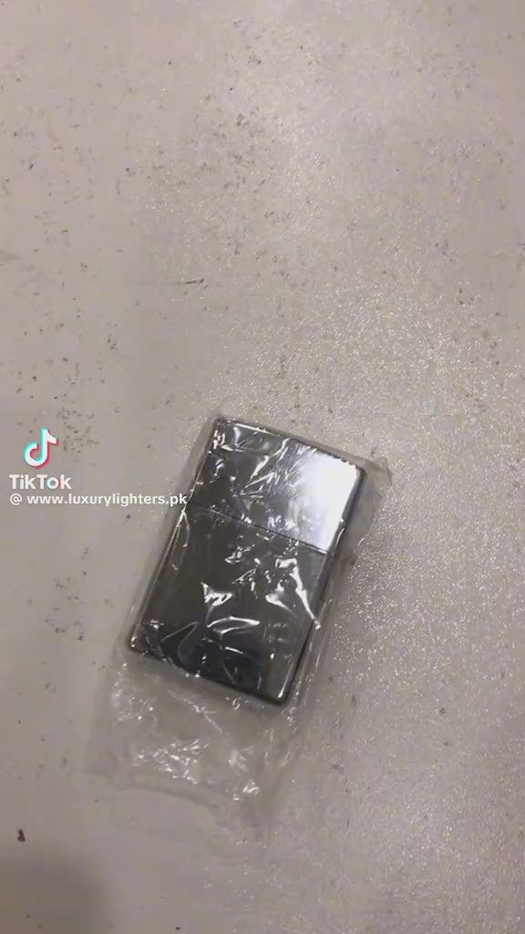 Silver Zippo Vidoe use