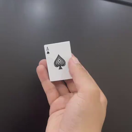 Vidoe of Card Poker Lighter Swipe White