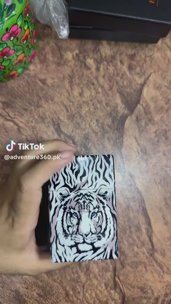 Pop Open Cigarette Case Vidoe use